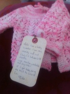 February Baby Sweater February Baby Sweater